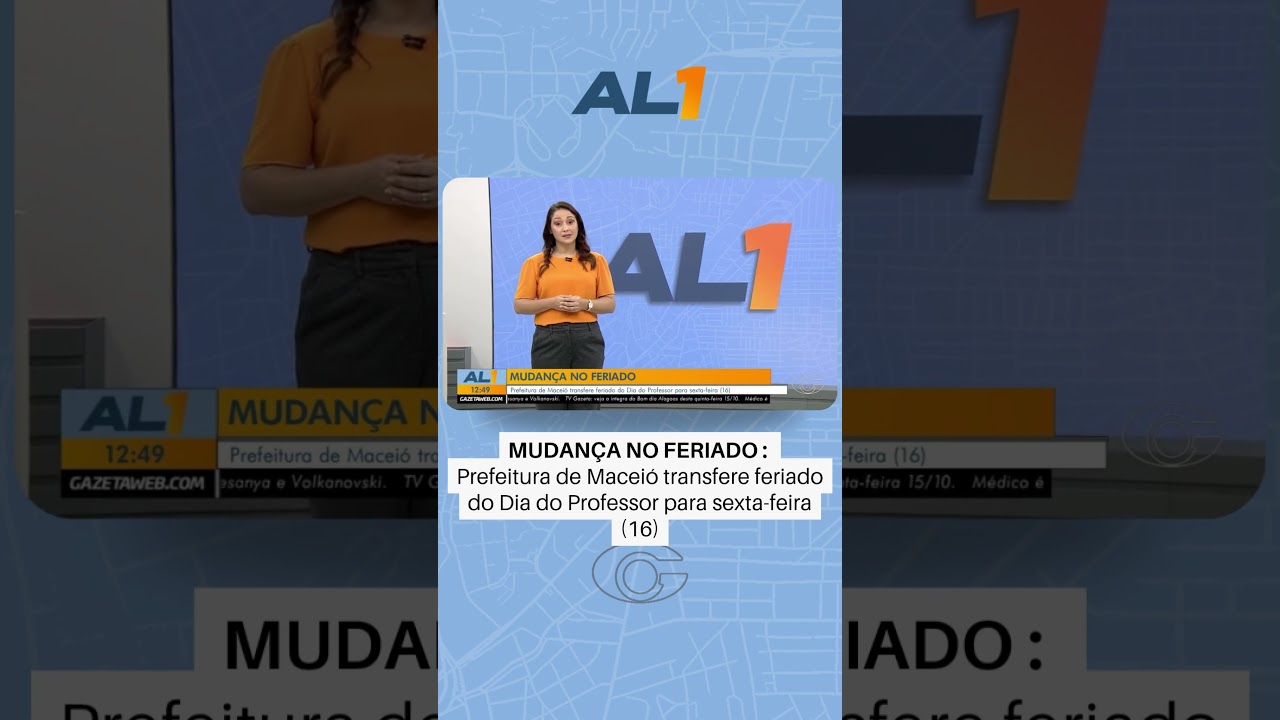 Maceió Transfere Feriado do Dia do Professor para Esta Sexta (16)