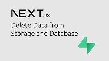 Next.js & Supabase File Sharing App (5/8) - Delete Data from Database and Storage