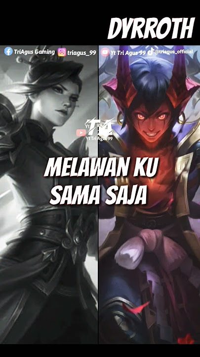 Percakapan Hero Silvana Dan Dyrroth Mobile Legends Indonesia #shorts