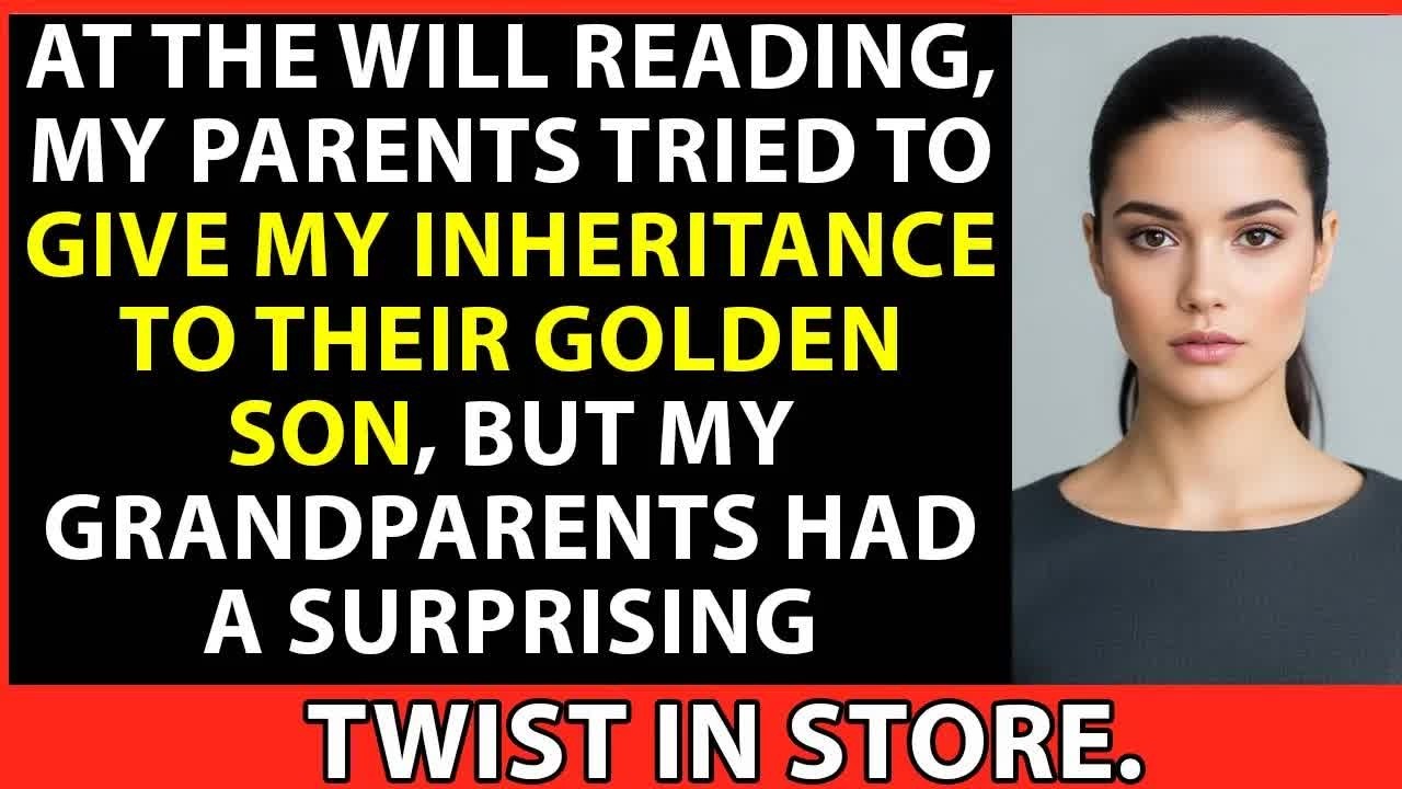 At the Will Reading, My Parents Tried to Give My Inheritance to Their Golden Son, But