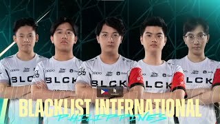 Blacklist International Team Entrance - MLBB M4 World Championship