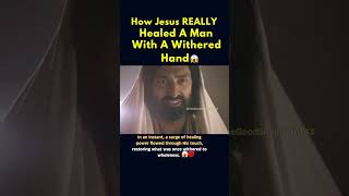 How Jesus Really Healed A Man With A Withered Hand 🤯😱 #Shorts #Youtube #Catholic #Bible #Fyp