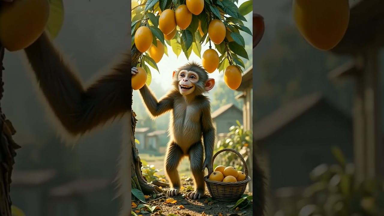 The Farmer and the Monkey 🍋 | A Heart-Touching Story