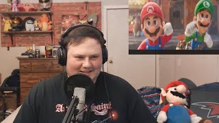 SUPER MARIO BROS MOVIE TRAILER 2 REACTION!