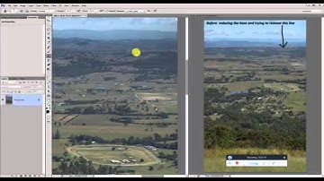Using colour to remove haze