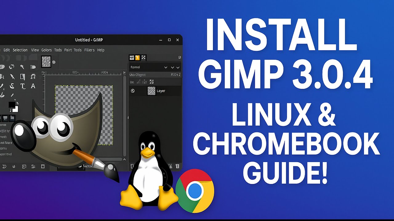 How to Install GIMP 3.0.4 on Linux & Chromebook — Best Free Photoshop ...