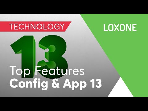 Top Features - Loxone Config & App 13