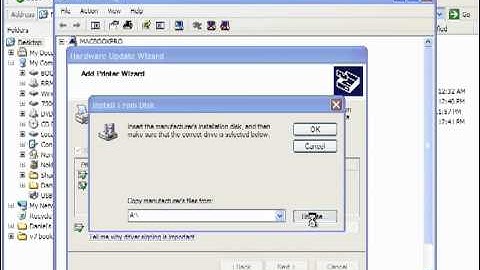 Installing and Updating Drivers in Windows XP