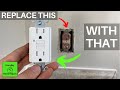 Replacing A Standard Outlet With A GFCI Outlet