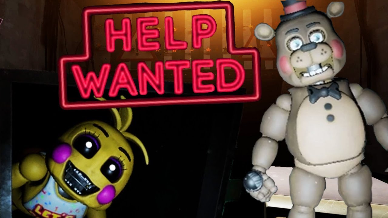 FNAF 2 VR Complete! - Five Nights at Freddy's: Help Wanted Part 2 - YouTube