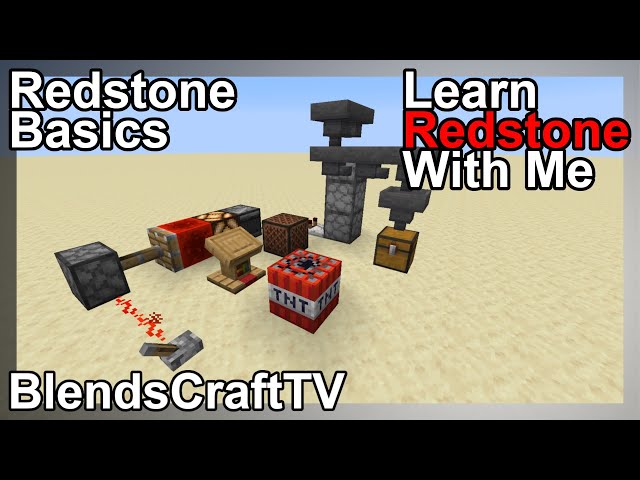 My brother made this simplified guide for redstone and wanted me