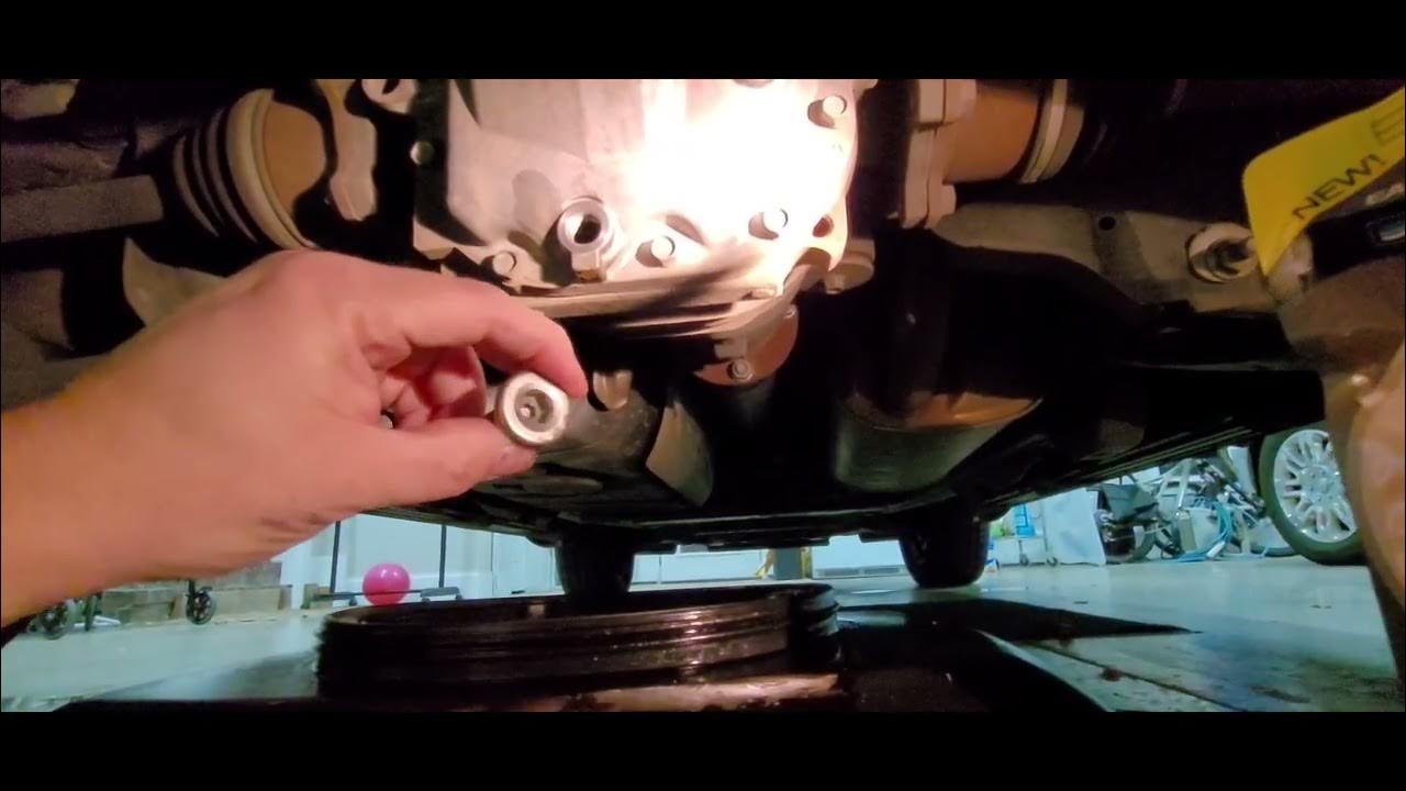 QX80 Rear Differential oil change YouTube