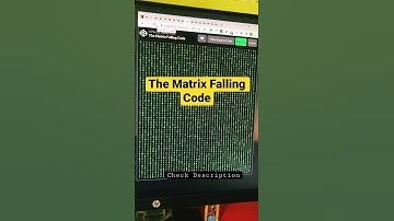 Matrix Falling Code | HTML | CSS | JavaScript | EducateKaro.com #shorts #trending #educatekaro