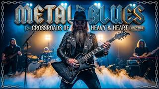 Heavy Blues Metal | Thunder Guitar Blues & Dark Highway Ride