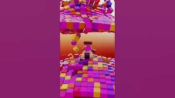 blender eevee animation 2 blocks #b3d