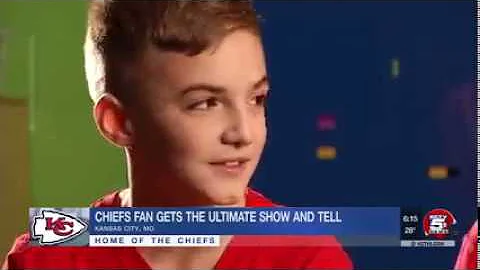 Clardy student Brody Vaughn got the best pass from...