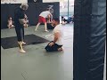 POWER LIFTER GASSES OUT  (muscles don't matter)