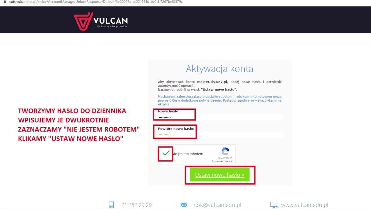 Jak Zalogowac Sie Do Vulcana Instrukcja logowania do e-dziennika Vulcan (Uonet+) - YouTube