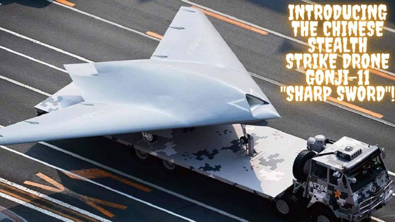 Unveiling the Chinese Stealth Strike Drone Gonji-11 "Sharp Sword ...