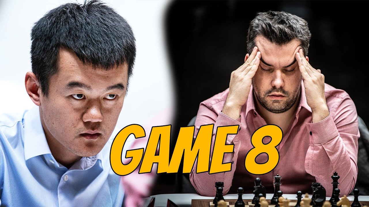 World Chess Championship: Games 7, 8 and 9 - Ding's Prep