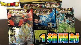 【新発売】1箱でまさかの〇〇〇が降臨‼超戦士シールウエハースＺ不屈の超闘志を開封‼　ドラゴンボール超