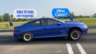 10 second stick shift 2004 GTO drag racing Supercharged LS3