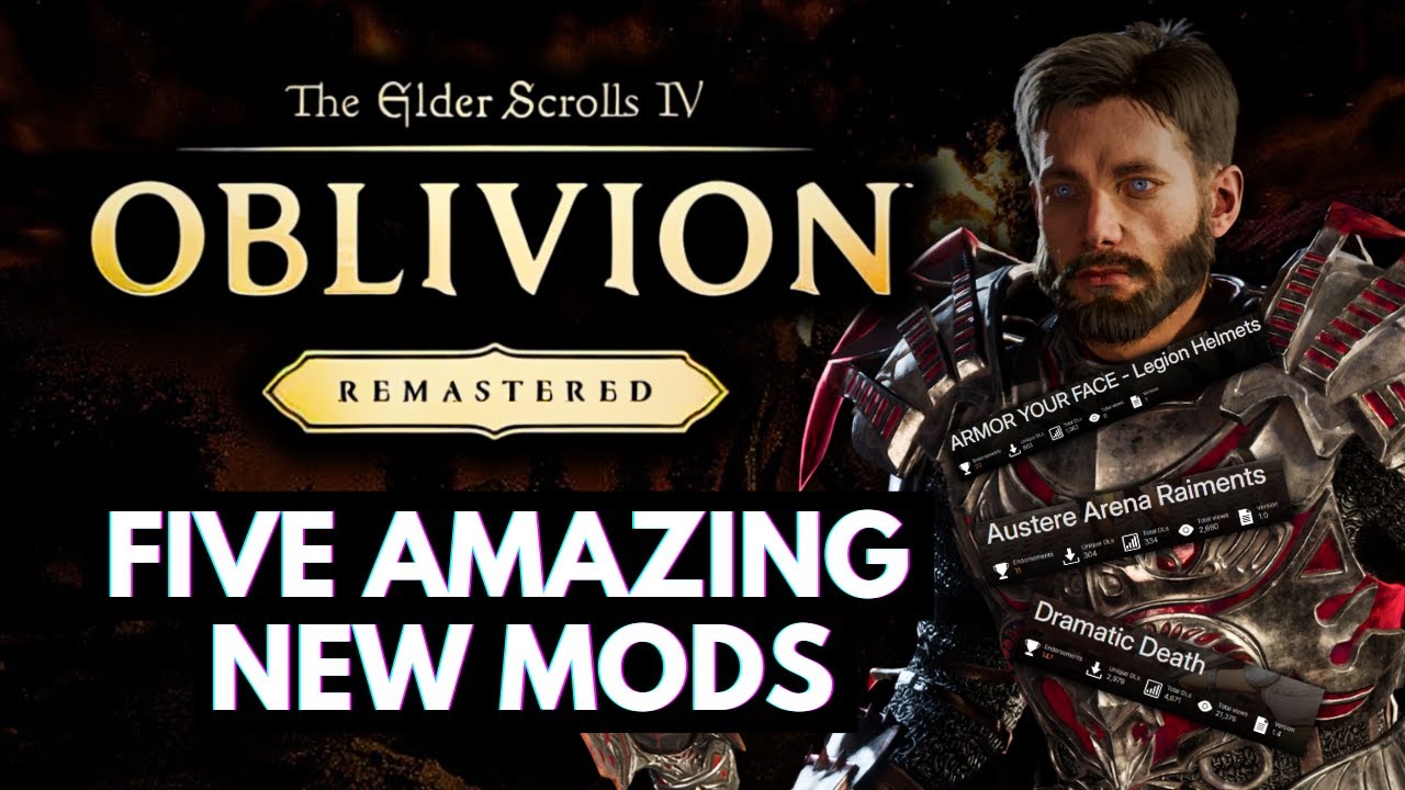 5 Oblivion Remastered Mods You Must Download! - YouTube