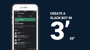 By Bottender, Create Your First Slack Bot in 3
