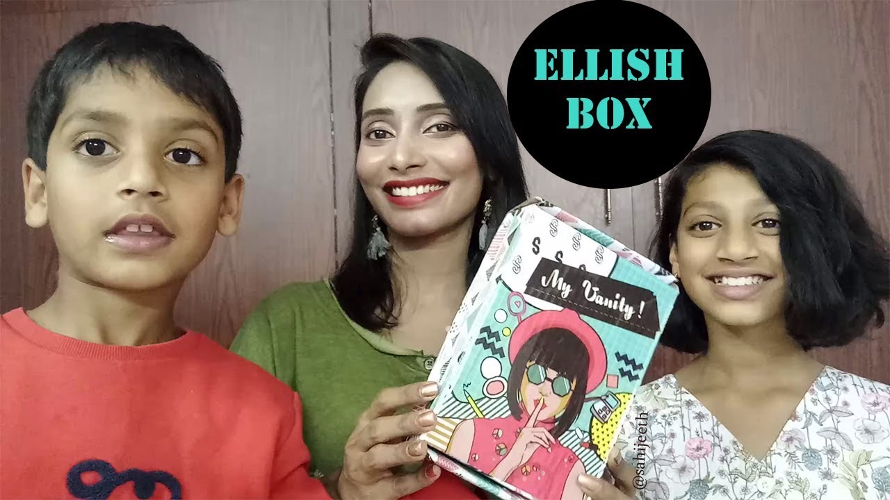 Ellish Box July 2019 | Unboxing & Review | Surprise Guests | SahiJeeth