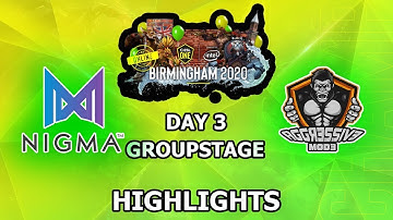 DOTA 2 LIVE: NIGMA vs Aggressive Mode Game 1 BO3 | ESL BIRMINGHAM 2020