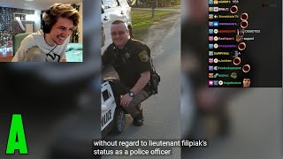 xQc Reacts To Cop Gets Arrested After Trying To Abuse His Authority | Audit The Audit