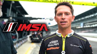 IMSA Interviews Aaron Telitz at the Indianapolis Motor Speedway