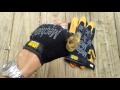 Review: Mechanix 4x Original work gloves