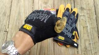 Обзор: рабочие перчатки Mechanix 4x Original