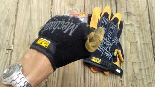 Review: Mechanix 4x Original work gloves