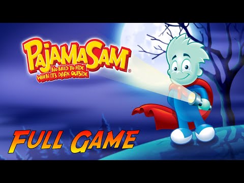 Pajama Sam: No Need to Hide When It's Dark Outside | Complete Gameplay Walkthrough | No Commentary