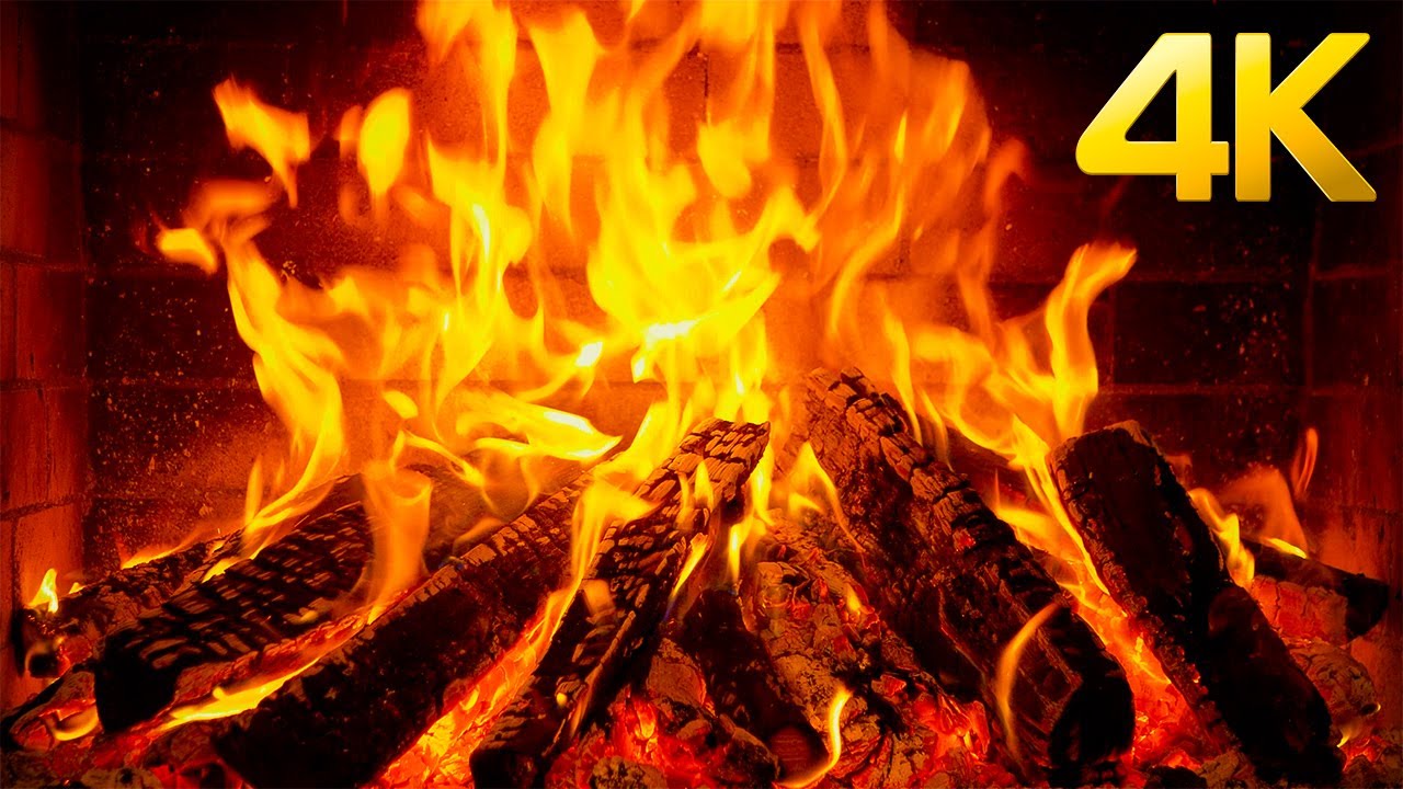 Feel Good Jazz Music Fireplace | Crackling Woods mixed with Instrumental Piano for Cozy Evenings