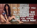 Camila Cabello ~ She Loves Control ~ Lyrics (+Audio)
