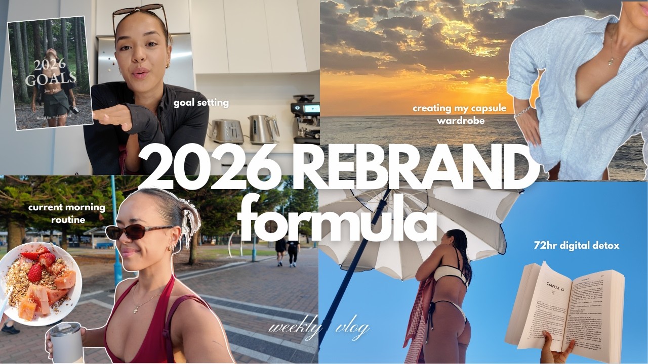 Моя формула ребрендинга на 2026 год ☆ | Постановка целей, капсульный гардероб + обновление кварти...