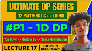 L17 - 1D DP | Decode Ways 2 | LeetCode 639 Intuition | Recursion | Memoization | Tabulation