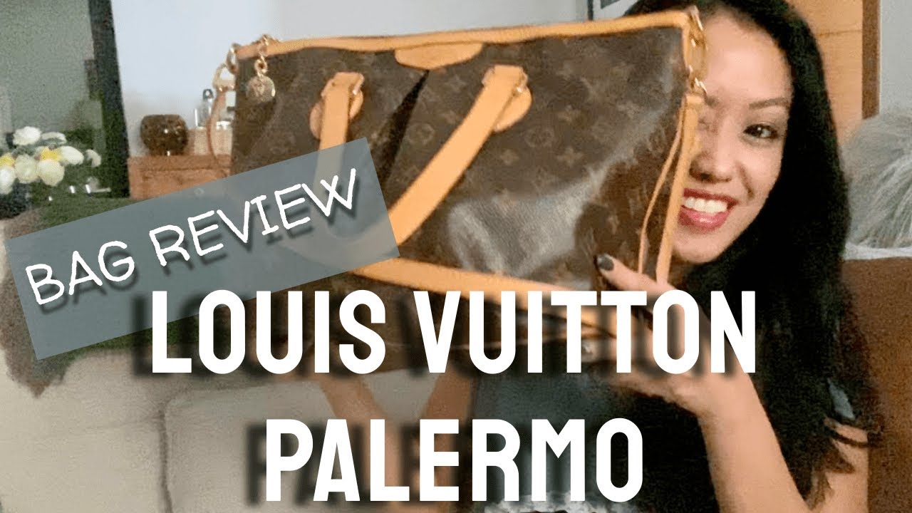 Louis Vuitton Palermo GM Handbag Review & Try On Video 