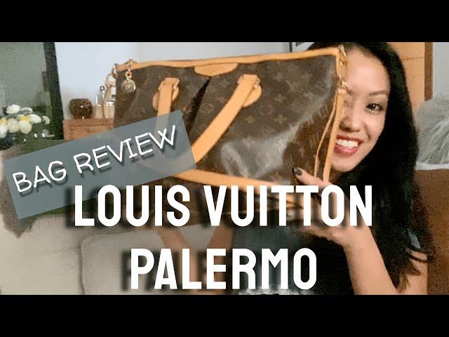 Louis Vuitton Palermo Bag Review : What fits inside 