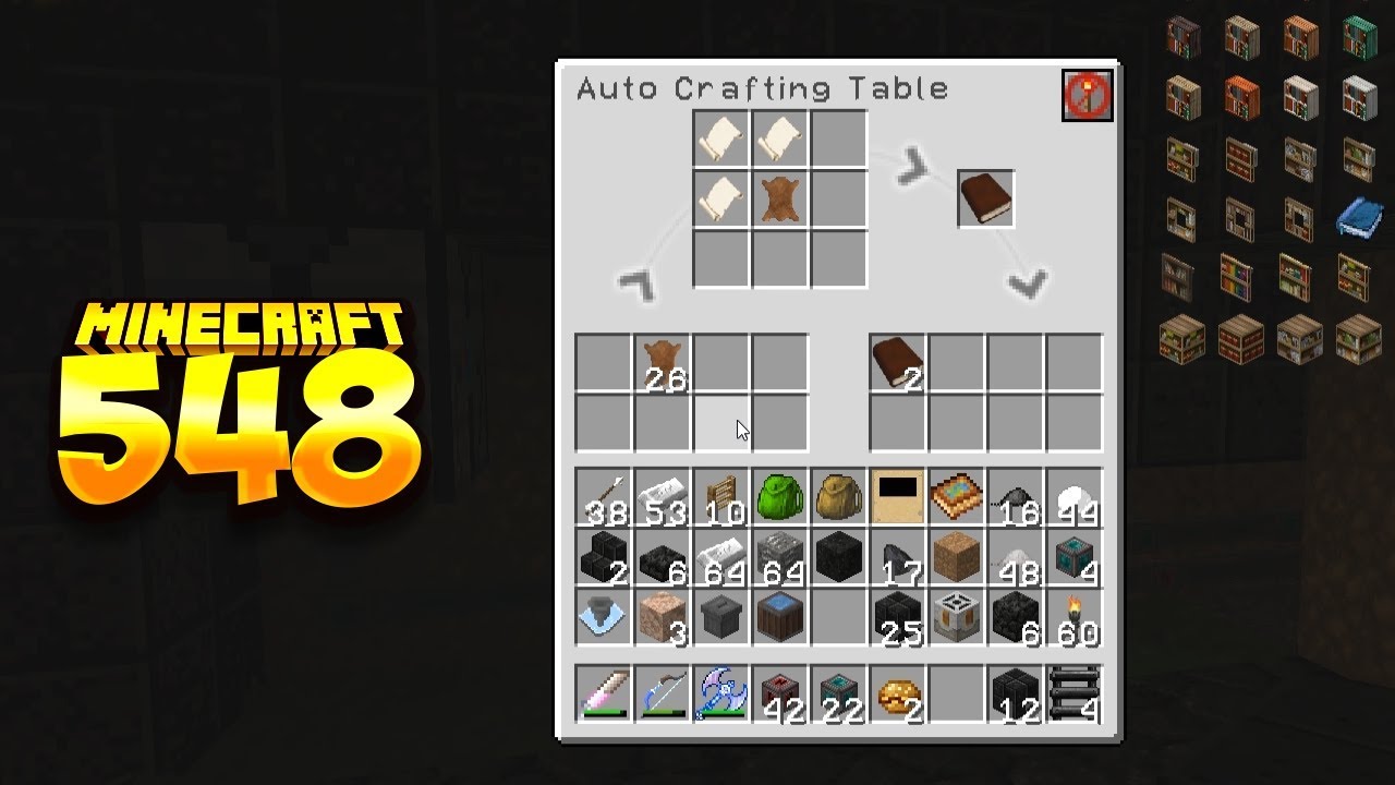 Auto-Leder aus alten Schuhen für neue Bücher? 🌳 MINECRAFT 