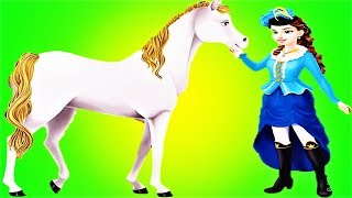 Baby Care Girls Games - Stables of Princess -  Princess Gloria Horse Club 2 by TutoTOONS | Baby Game screenshot 5