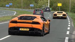 Sportcars Accelerating! Urus, ABT RS3-R, Capristo Aventador, GT3 RS JCR, 800HP E63S, Stage 4 RS3