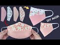 New! 2 In 1 Style Cute Mask | Diy Breathable Face Mask 2 Tone Easy Pattern Sewing Tutorial At Home |