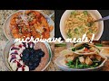 A week of vegan food using only a microwave (Dorm-friendly | w/ prices!)