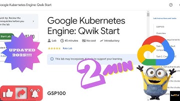 Google Kubernetes Engine: Qwik Start||GSP100|| #gsp100 #qwiklabs #solutions #qwikstart #googlecloud