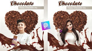 Chocolate Day || Picsart Chocolate Day Spacial Editing || Picsart Valentine's Week Photo Editing screenshot 5