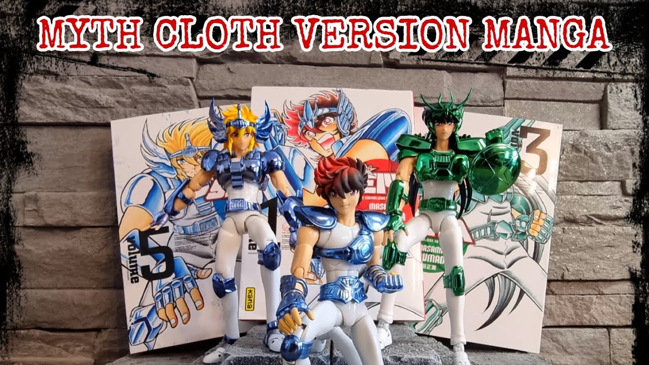 La Collection d'Atlas S3EP22 : Shiryu et Hyoga  MMD Myth Cloth